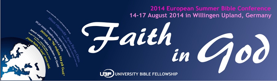 2014 UBF European Summer Bible Conference